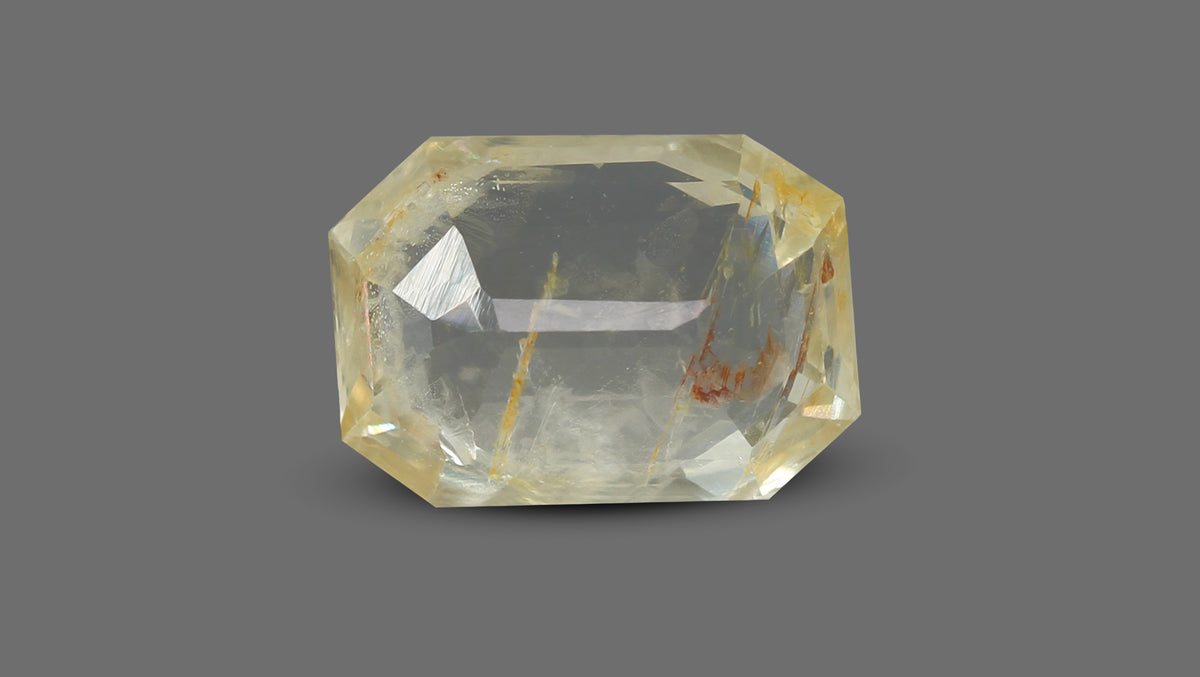 Natural Yellow Sapphire 5.84 Carats / 6.42 Ratti
