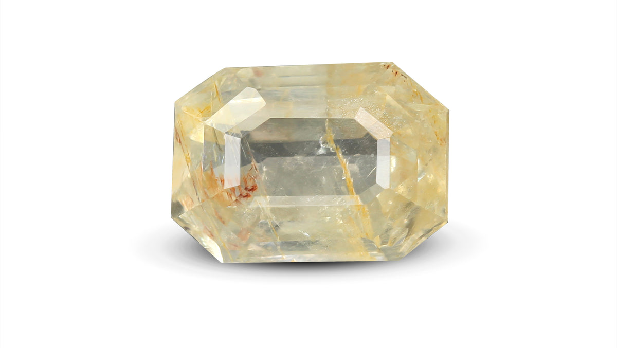 Natural Yellow Sapphire 5.84 Carats / 6.42 Ratti