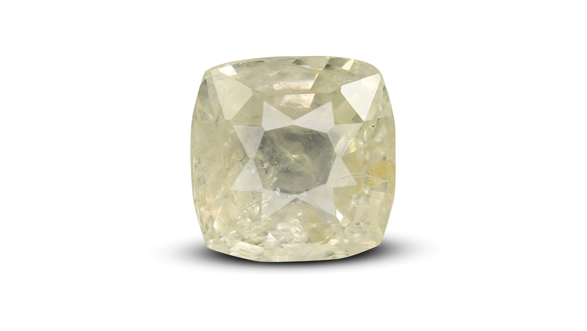 Natural Yellow Sapphire 6.52 Carats / 7.16 Ratti