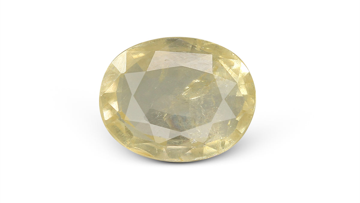 Natural Yellow Sapphire 8.41 Carats / 9.24 Ratti