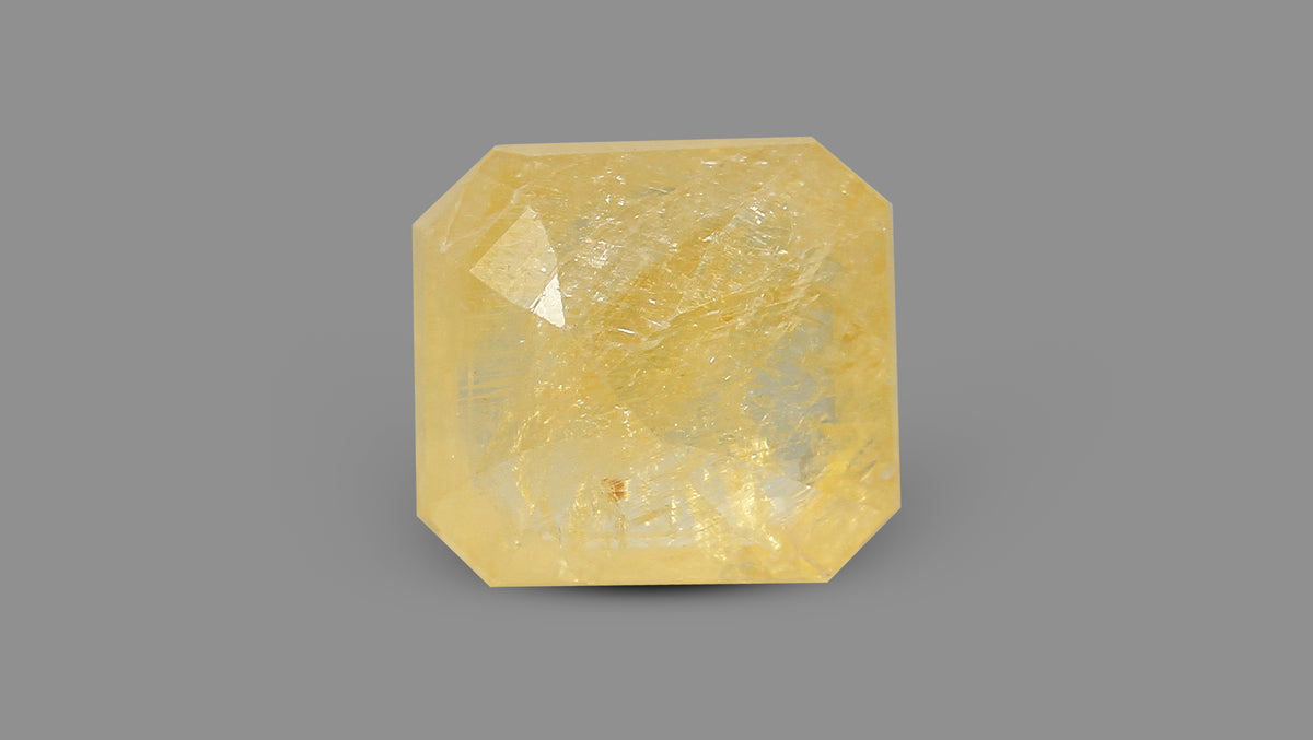 Natural Yellow Sapphire 8.24 Carats / 9.05 Ratti
