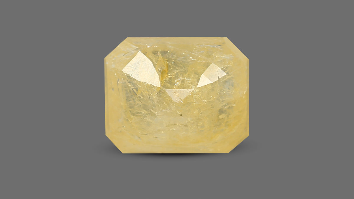 Natural Yellow Sapphire 8.24 Carats / 9.05 Ratti