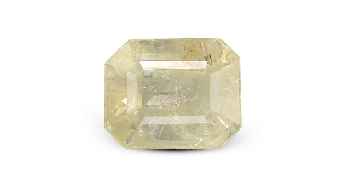 Natural Yellow Sapphire 4.42 Carats / 4.86 Ratti