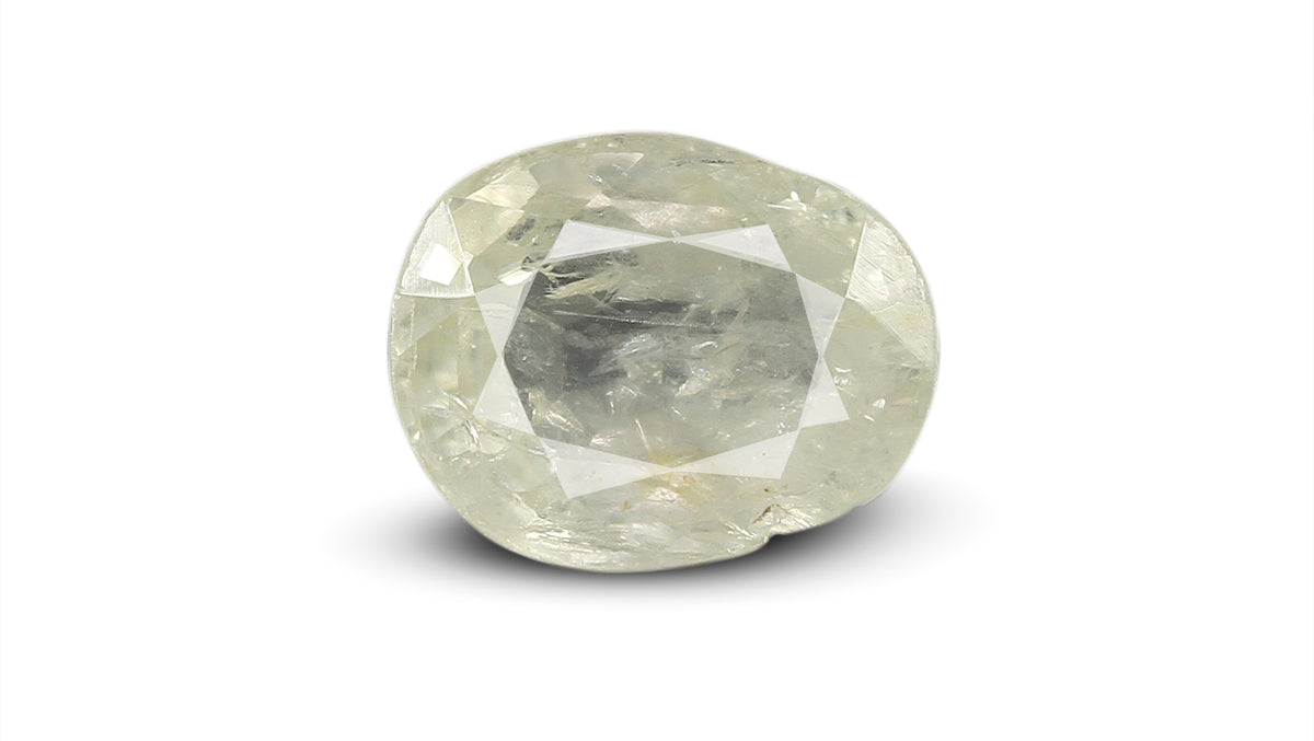 Natural Yellow Sapphire 4.09 Carats / 4.49 Ratti