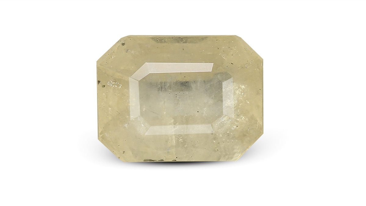 Natural Yellow Sapphire 10.17 Carats / 11.18 Ratti