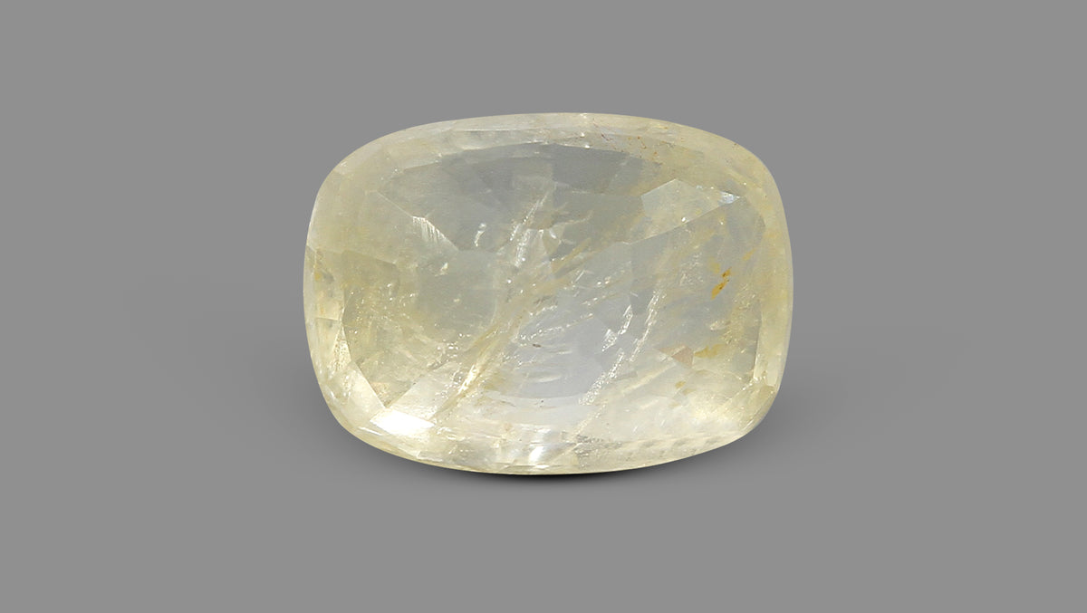 Natural Yellow Sapphire 7.04 Carats / 7.74 Ratti