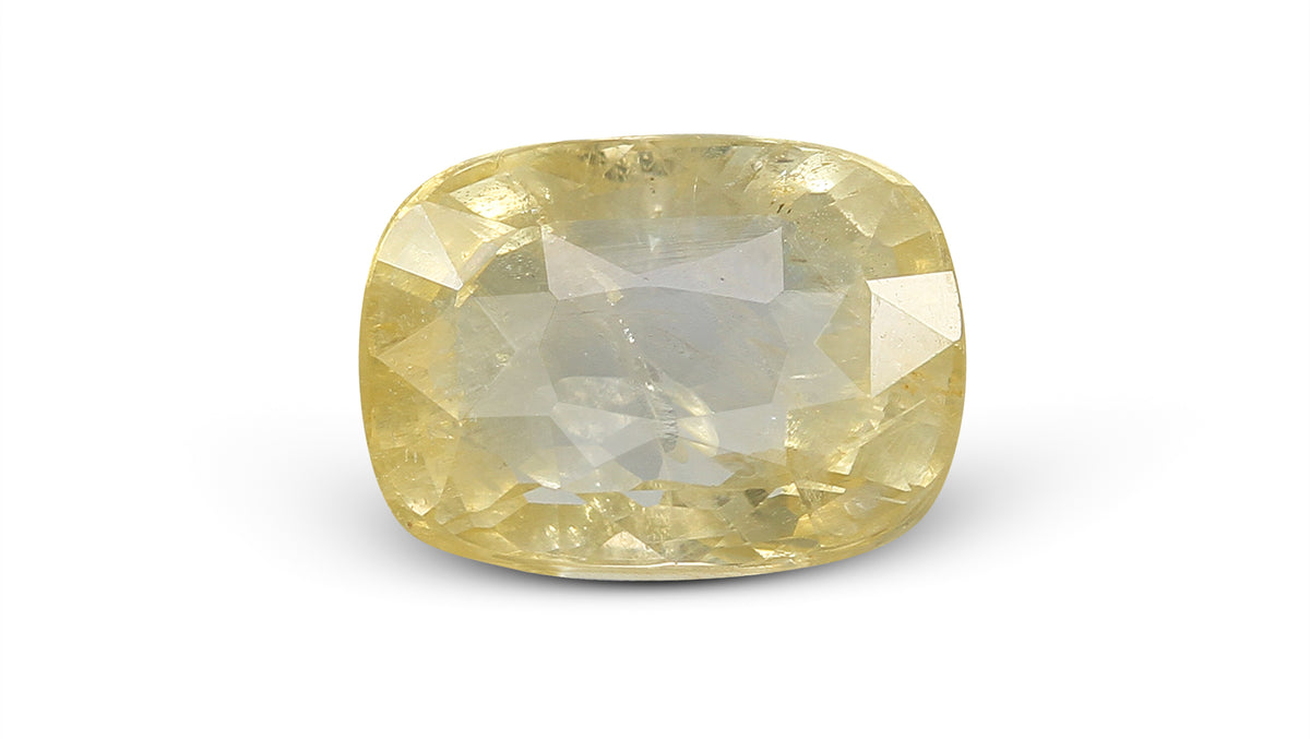 Natural Yellow Sapphire 7.04 Carats / 7.74 Ratti