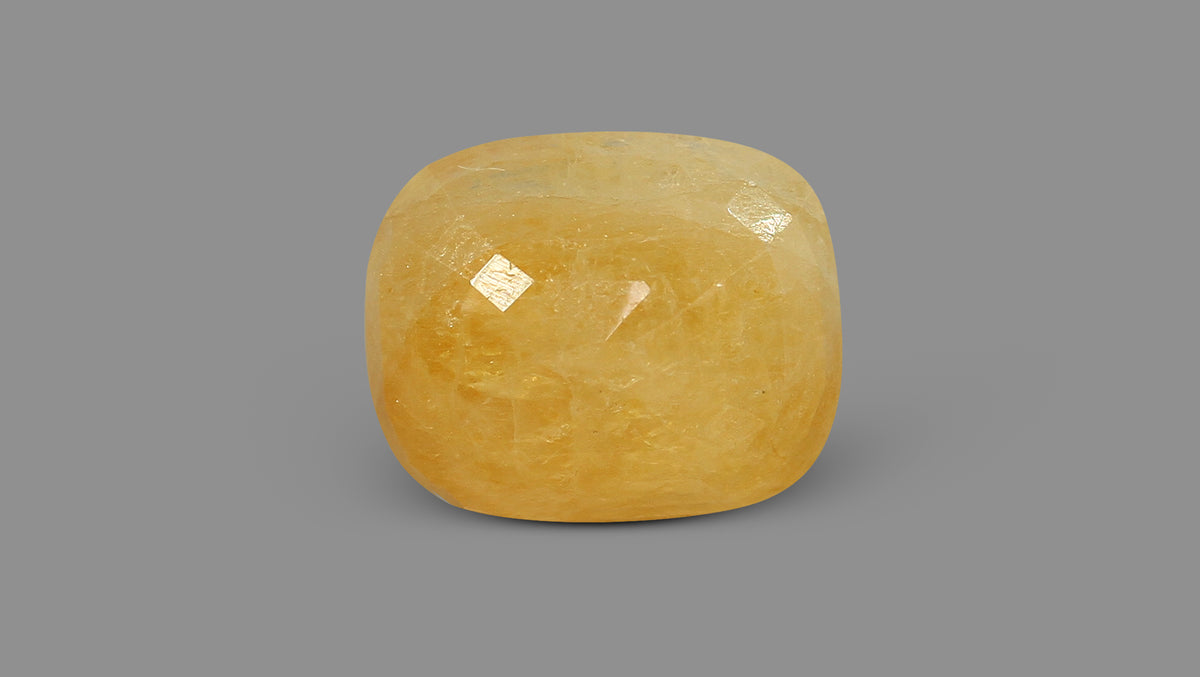 Natural Yellow Sapphire 10.97 Carats / 12.05 Ratti