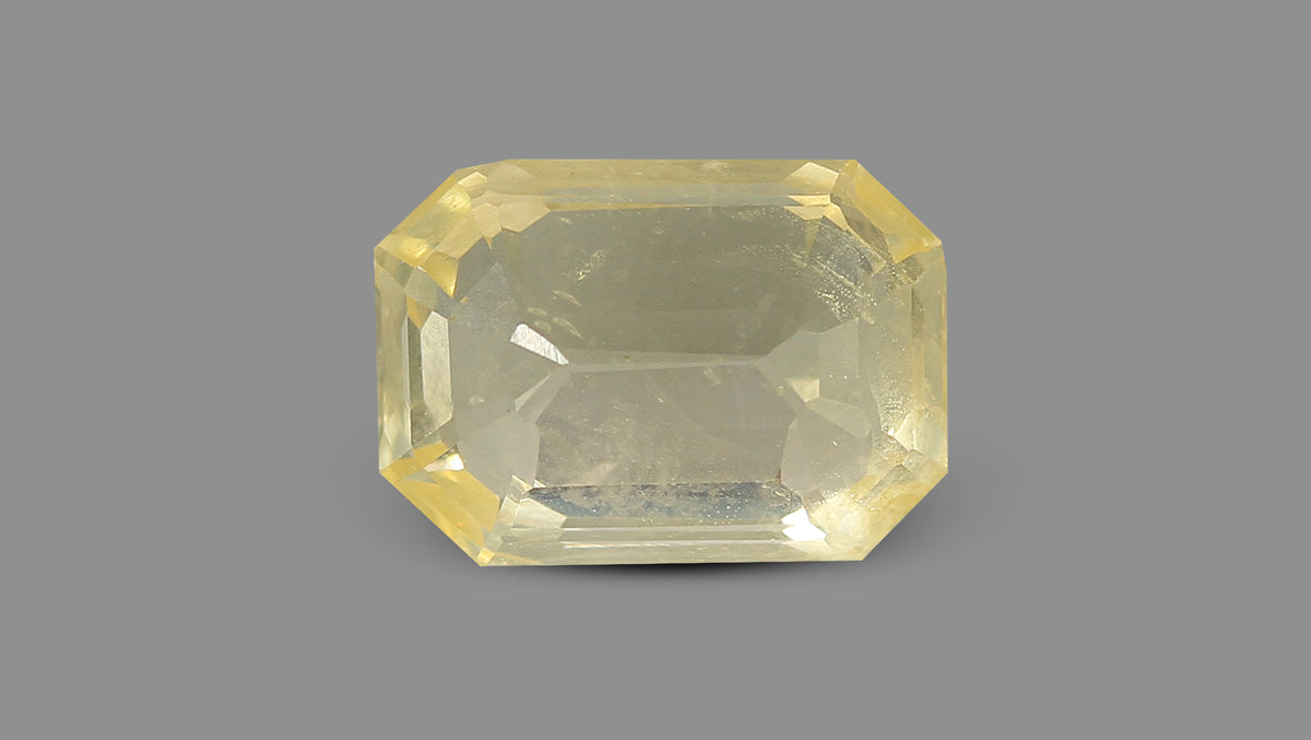 Natural Yellow Sapphire 7.95 Carats / 8.74 Ratti
