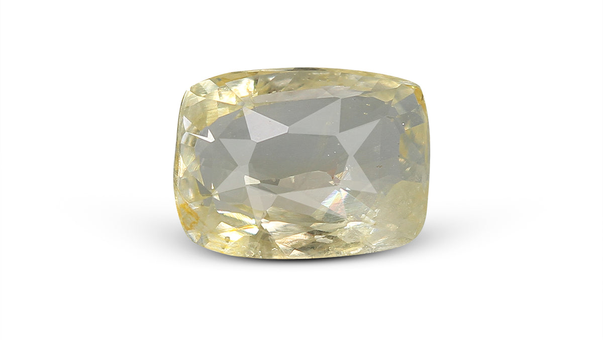 Natural Yellow Sapphire 5.72 Carats / 6.29 Ratti