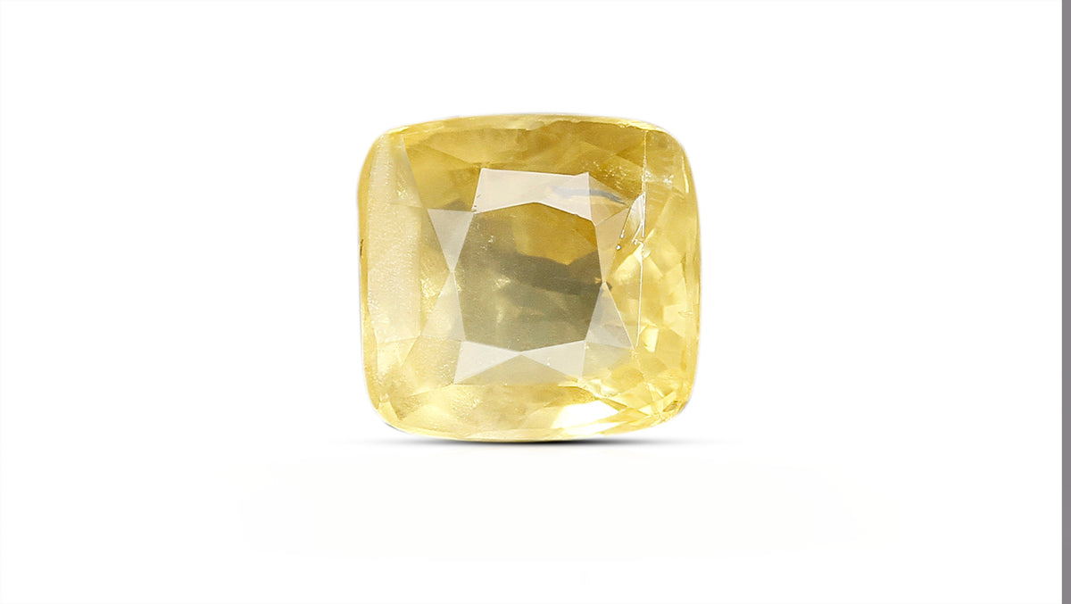 Natural Yellow Sapphire 5.08 Carats / 5.58 Ratti