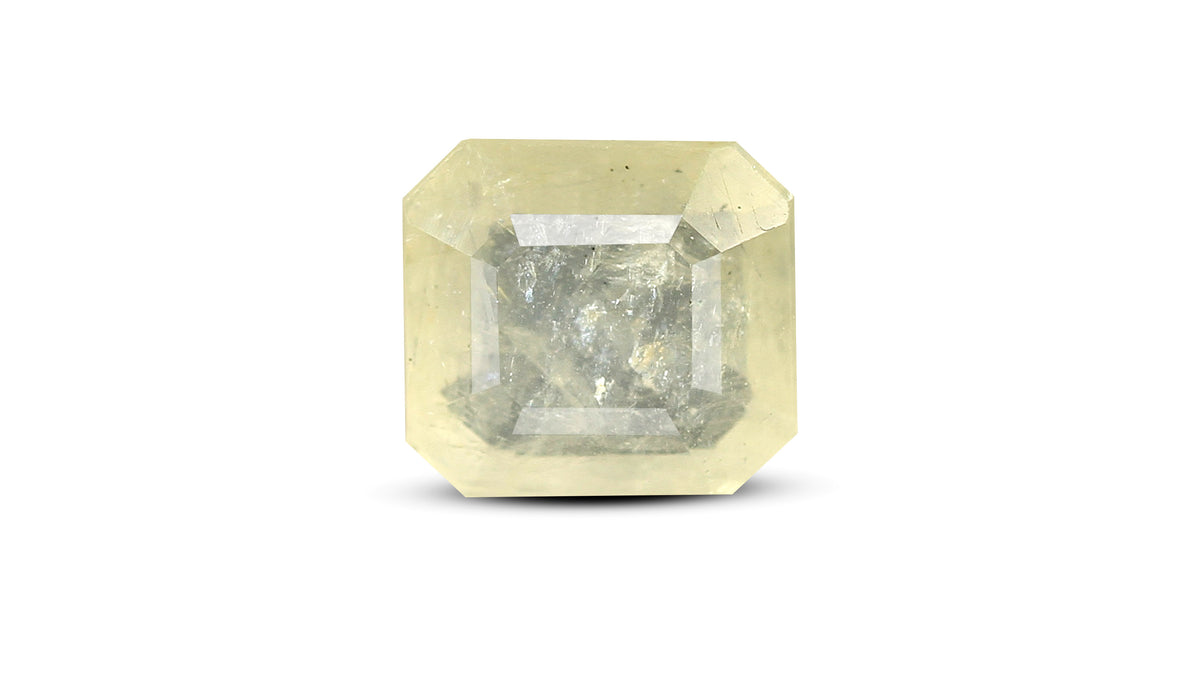 Natural Yellow Sapphire 5.42 Carats / 5.96 Ratti