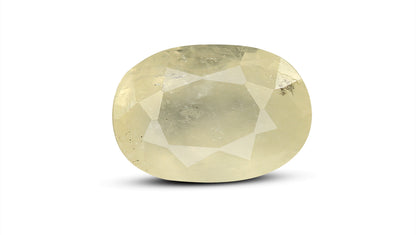 Natural Yellow Sapphire 6.60 Carats / 7.25 Ratti
