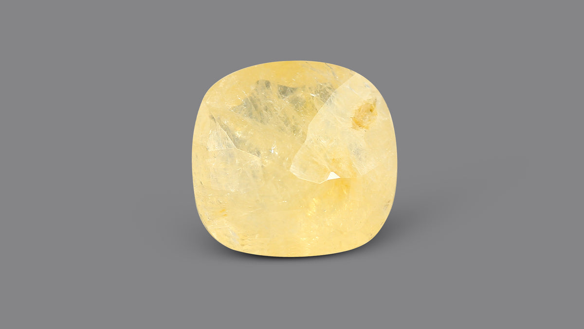 Natural Yellow Sapphire 8.72 Carats / 9.58 Ratti