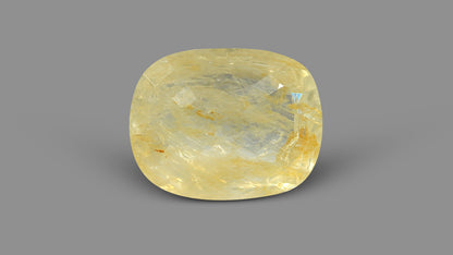 Natural Yellow Sapphire (Pukhraj) 7.32 Carats / 8.04 Ratti