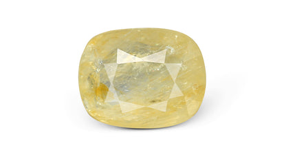 Natural Yellow Sapphire (Pukhraj) 7.32 Carats / 8.04 Ratti