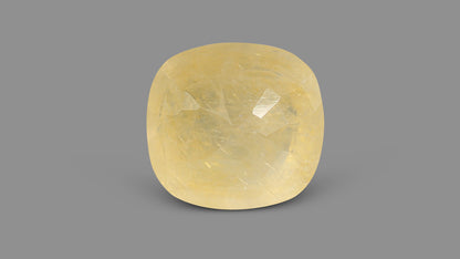Natural Yellow Sapphire (Pukhraj) 8.41 Carats / 9.24 Ratti
