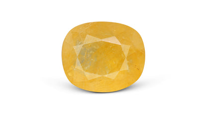 Natural Yellow Sapphire (Pukhraj) 8.08 Carats / 8.88 Ratti