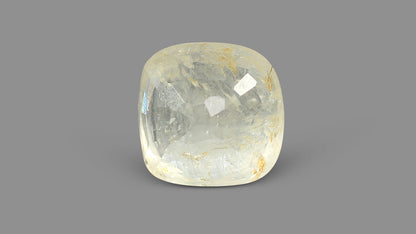 Natural Yellow Sapphire (Pukhraj) 5.92 Carats / 6.51 Ratti