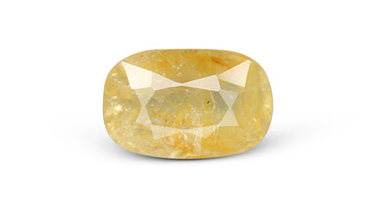 Natural Yellow Sapphire (Pukhraj) 5.69 Carats / 6.25 Ratti