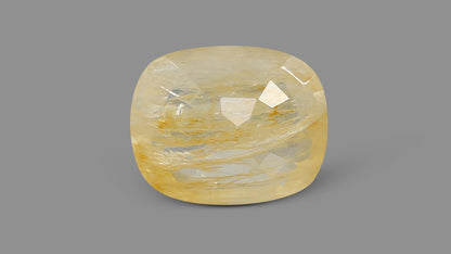 Natural Yellow Sapphire (Pukhraj) 6.30 Carats / 6.92 Ratti