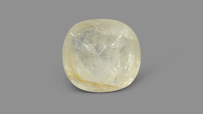 Natural Yellow Sapphire (Pukhraj) 6.41 Carats / 7.04 Ratti