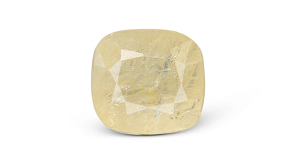 Natural Yellow Sapphire (Pukhraj) 6.43 Carats / 7.07 Ratti