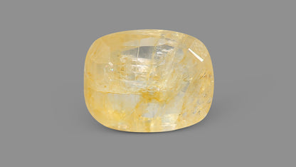 Natural Yellow Sapphire (Pukhraj) 6.43 Carats / 7.07 Ratti