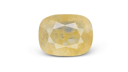 Natural Yellow Sapphire (Pukhraj) 6.43 Carats / 7.07 Ratti