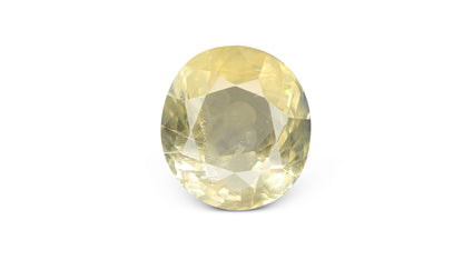 Natural Yellow Sapphire (Pukhraj) 3.28 Carats / 3.6 Ratti