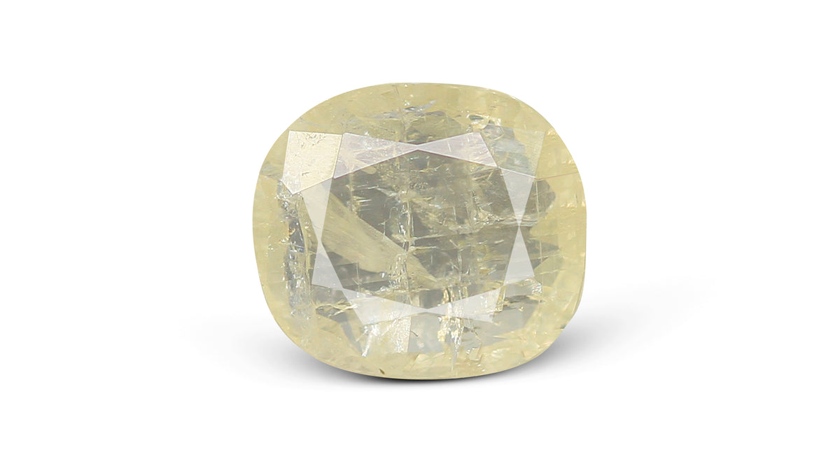Natural Yellow Sapphire (Pukhraj) 3.76 Carats / 4.13 Ratti
