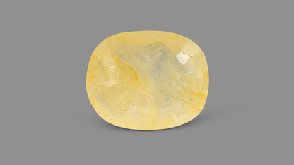 Natural Yellow Sapphire (Pukhraj) 4.52 Carats / 4.97 Ratti