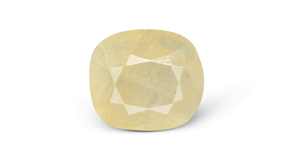 Natural Yellow Sapphire (Pukhraj) 3.98 Carats / 4.37 Ratti