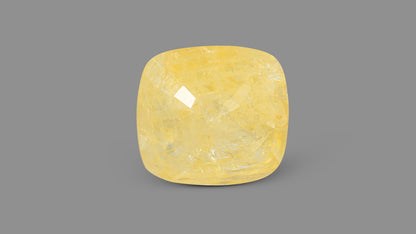 Natural Yellow Sapphire (Pukhraj) 12.11 Carats / 13.31 Ratti