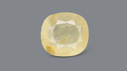 Natural Yellow Sapphire 6.47 Carats / 7.19 Ratti