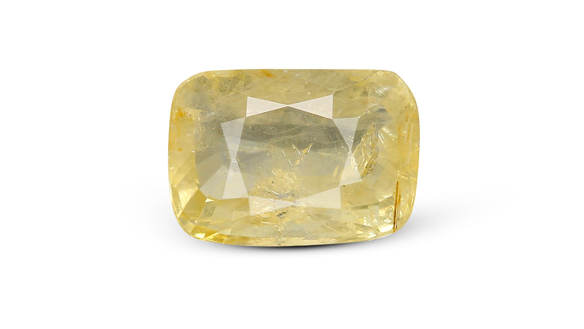 Natural Yellow Sapphire 6.96 Carats / 7.73 Ratti