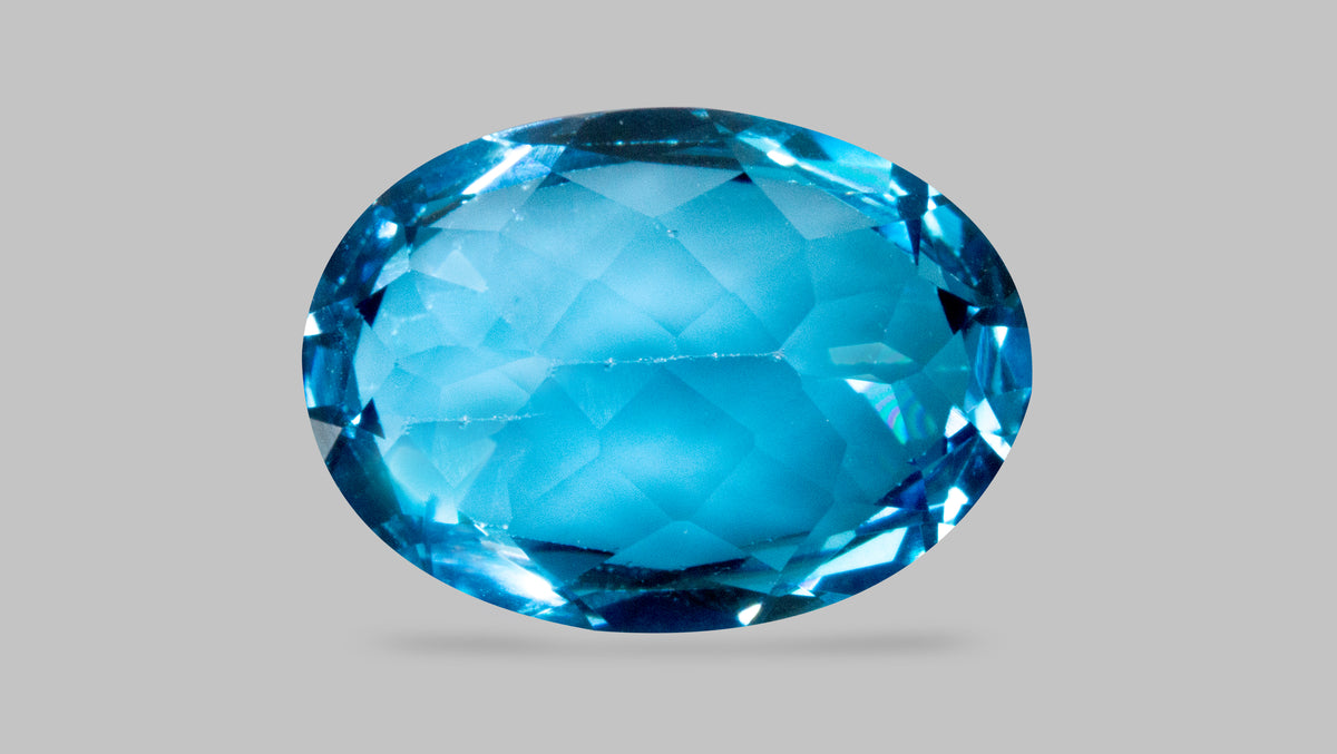 Natural Blue Topaz 15.09 Carats / 16.58 Ratti