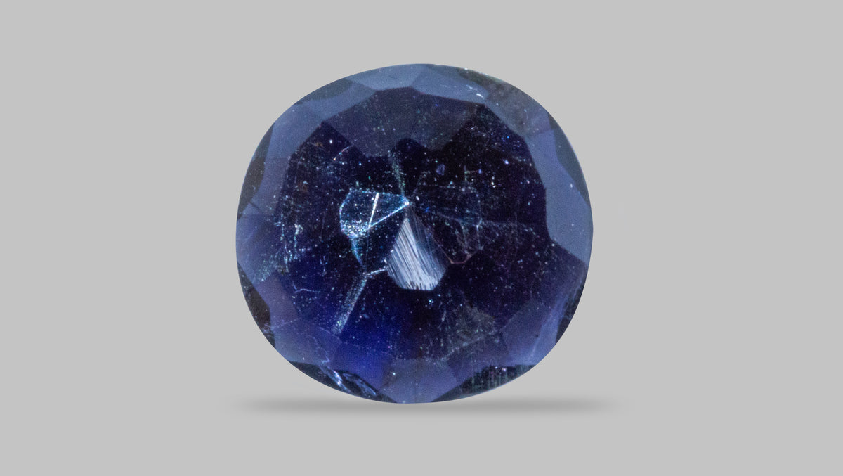 Natural Iolite(Neeli) 3.33 Carats / 3.66 Ratti
