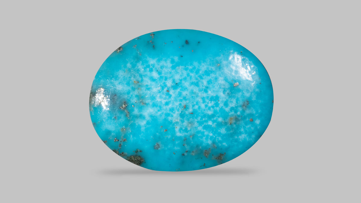 Irani Firoza (Turquoise) 12.55 Carats / 13.79 Ratti
