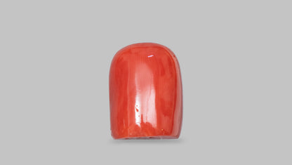 Ganesh Carving Red Coral 17.00 Carats / 18.68 Ratti
