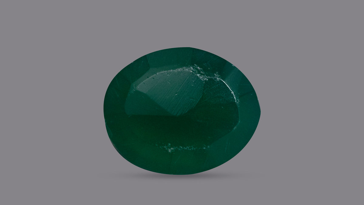 GREEN ONYX 4.84 CARATS / 5.32 Ratti