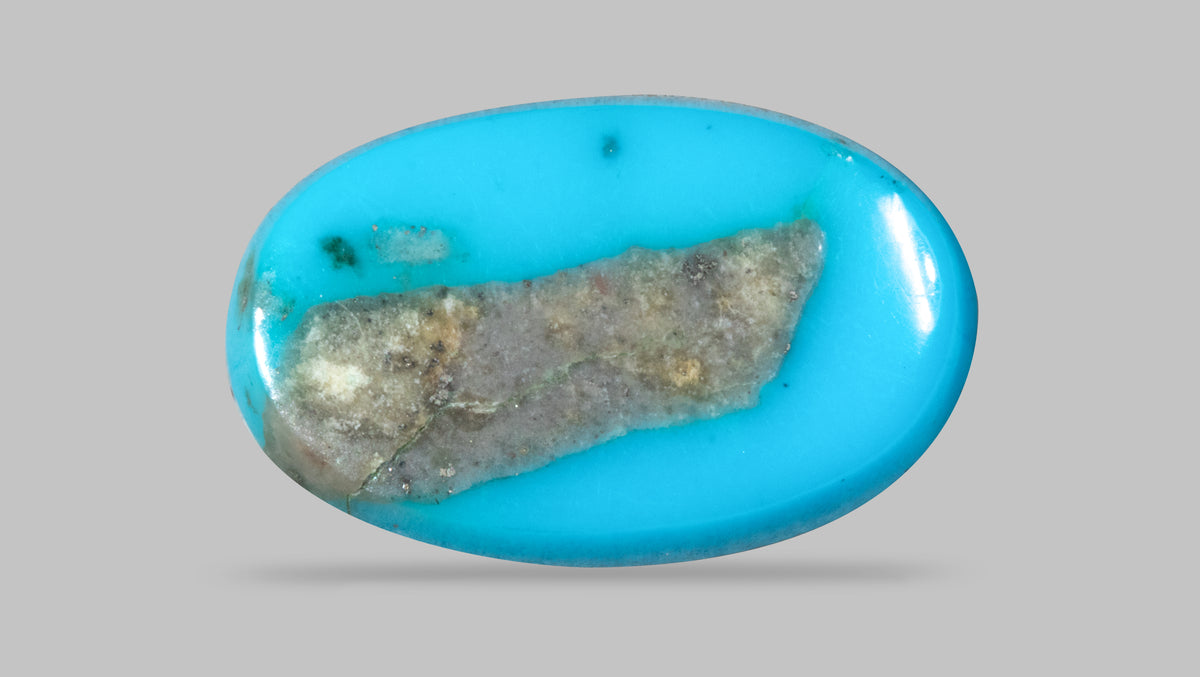 Irani Firoza (Turquoise) 9.84 Carats / 10.81 Ratti