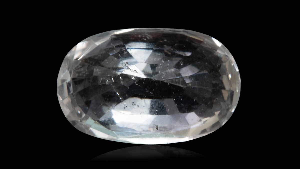 WHITE TOPAZ 5.95 CARATS / 6.54 Ratti