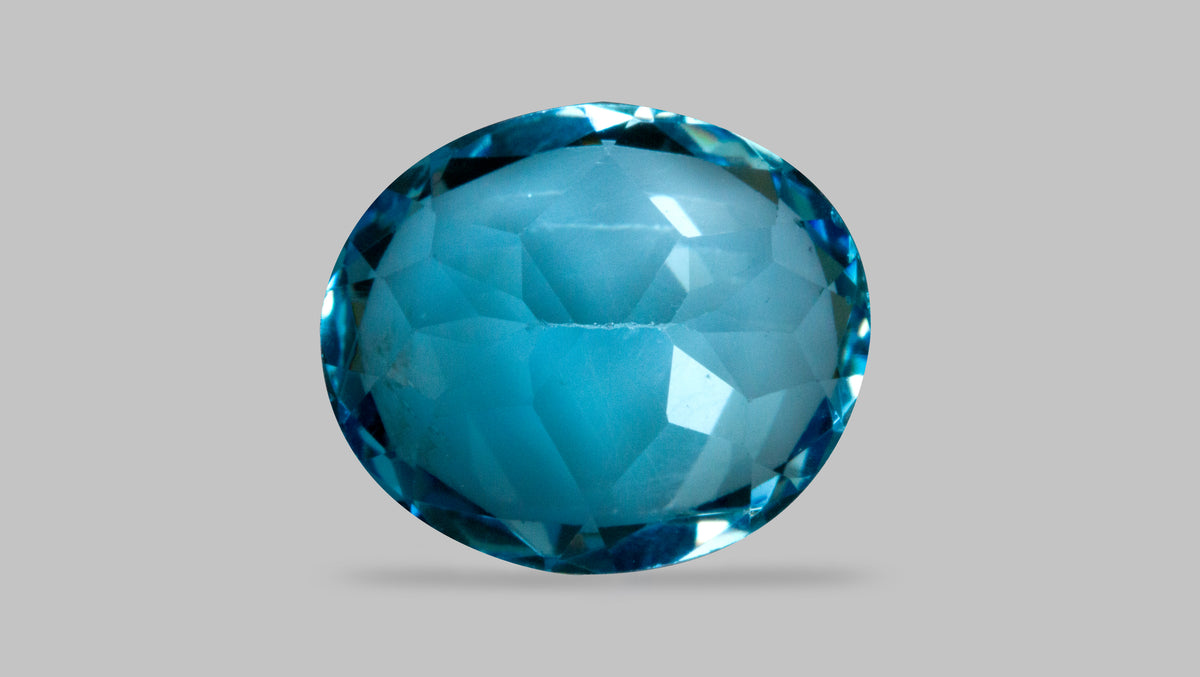 Natural Blue Topaz 8.78 Carats / 9.65 Ratti