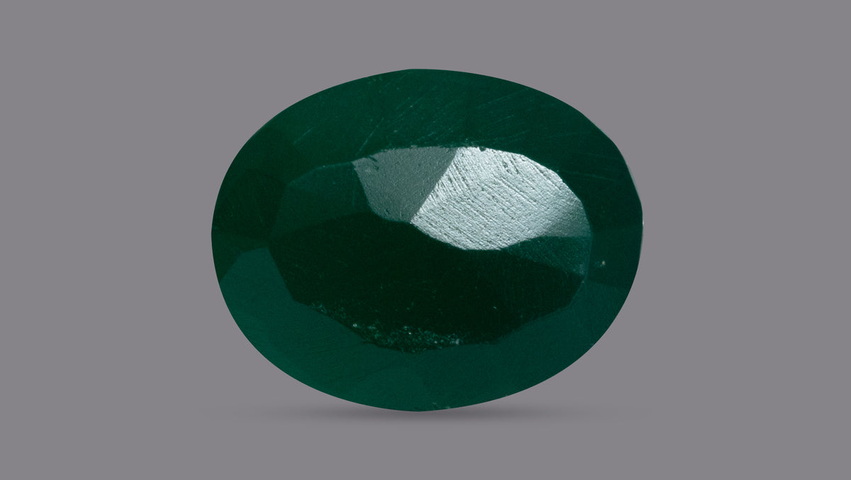 GREEN ONYX 5.15 CARATS / 5.66 Ratti