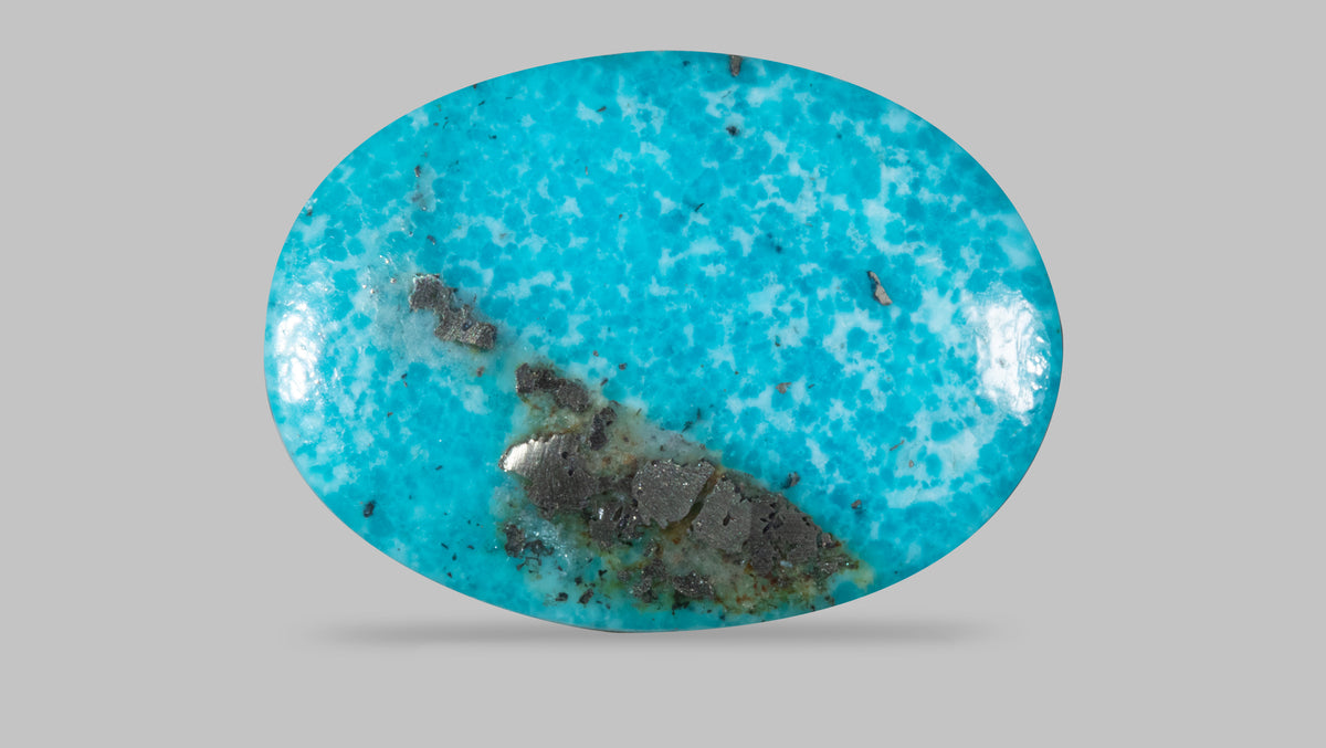 Irani Firoza (Turquoise) 13.09 Carats / 14.38 Ratti