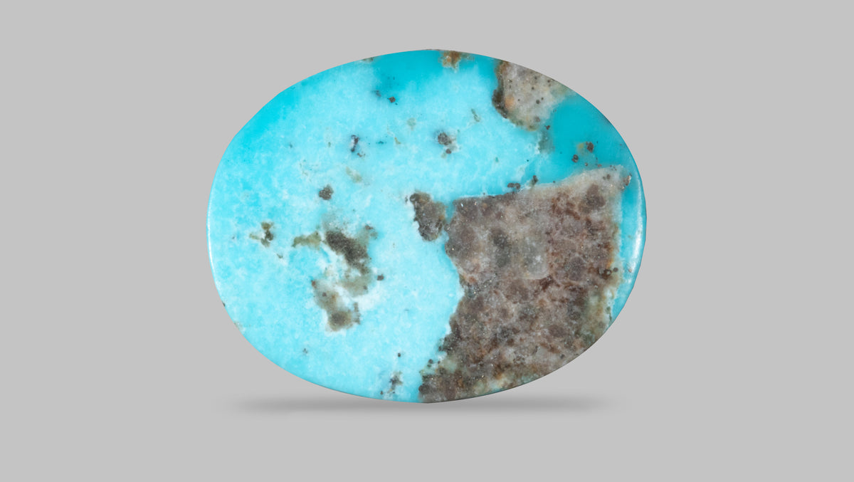 Irani Firoza (Turquoise) 7.10 Carats / 7.8 Ratti