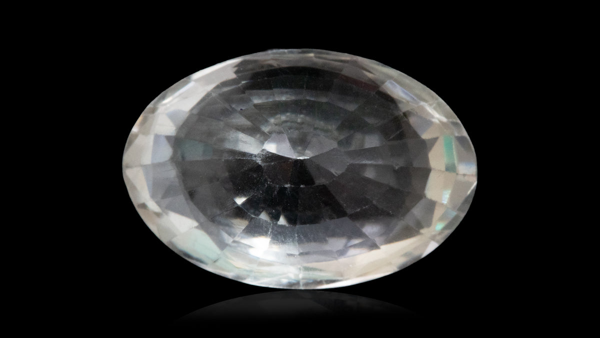 WHITE TOPAZ 7.85 CARATS / 8.63 Ratti
