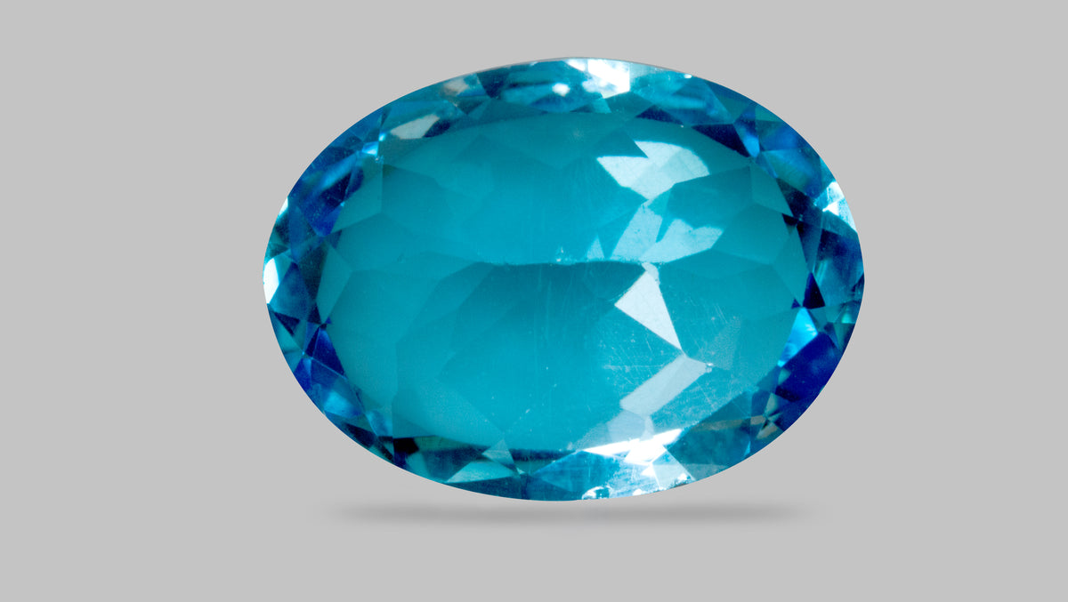 Natural Blue Topaz 10.26 Carats / 11.27 Ratti