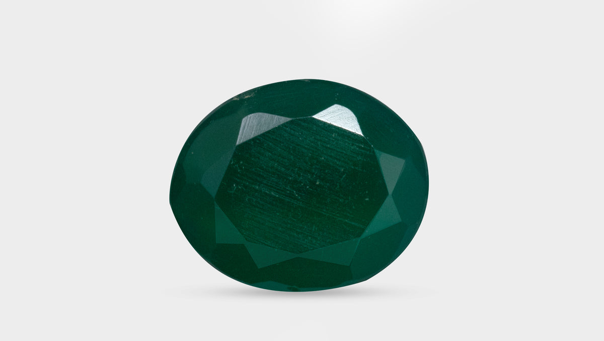 GREEN ONYX 4.84 CARATS / 5.32 Ratti